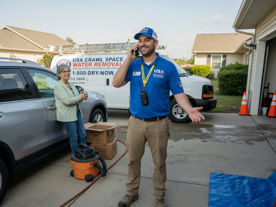 Crawl Space Water Removal Wade Hampton, SC FAQs
